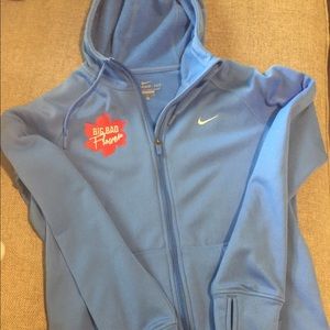 Nike Therma Fit hooded full zip jacked medium.